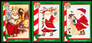 1994 TCM Associates “Santa Around the World”- 1 Complete Set of 72 Cards