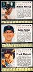 1961 Post Cereal Bb- 15 Cards