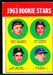 1963 Topps Bb- #496 Dalkowski RC