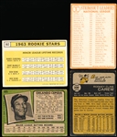 Four Baseball Cards