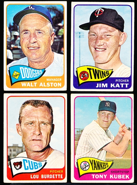 1965 Topps Bb- 4 Diff