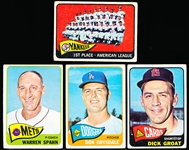 1965 Topps Bb- 4 Diff