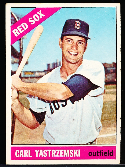 1966 Topps Bb- #70 Carl Yastrzemski, Red Sox