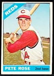 1966 Topps Bb- #30 Pete Rose, Reds