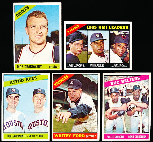 1966 Topps Bb- 5 Diff