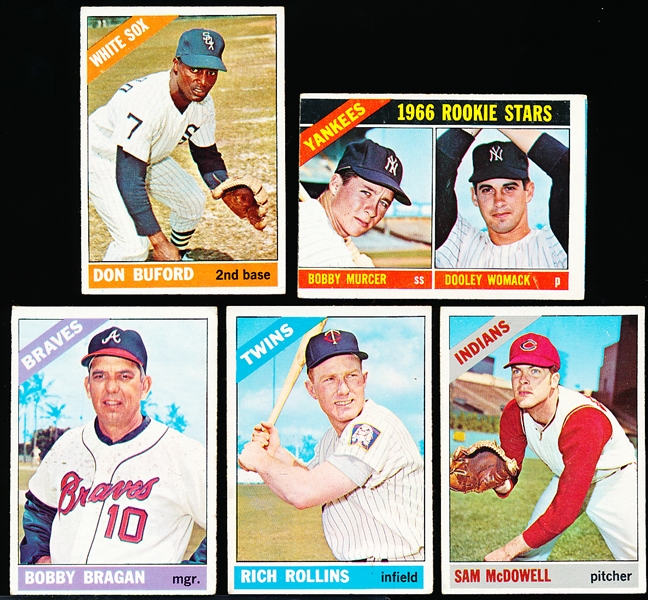 1966 Topps Bb- 5 Diff