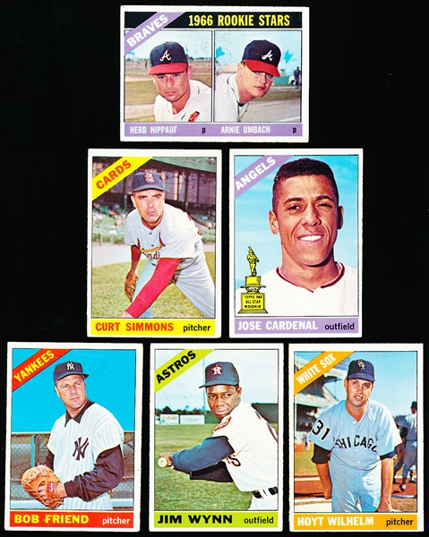 1966 Topps Bb- 6 Diff