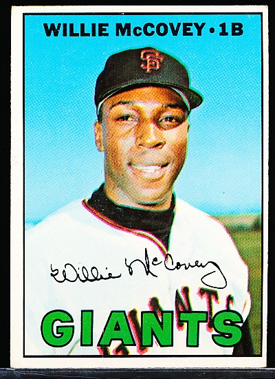 1967 Topps Baseball- #480 Willie McCovey, Giants