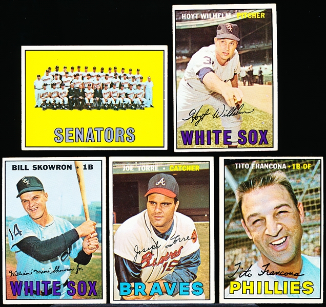1967 Topps Baseball- 14 Diff