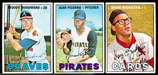 1967 Topps Baseball- 3 Diff Hi#’s