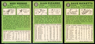 1967 Topps Baseball- 3 Diff Hi#’s