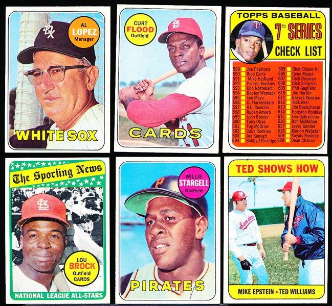 1969 Topps Bb- 6 Diff
