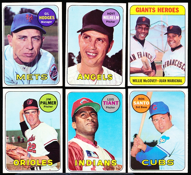 1969 Topps Bb- 6 Diff
