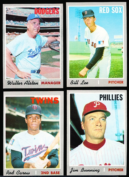1970 Topps Bb- 4 Diff