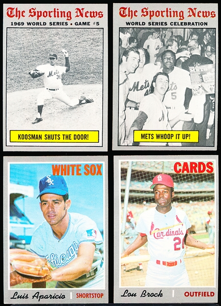 1970 Topps Bb- 4 Diff