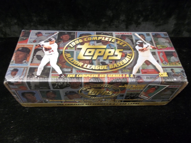 1996 Topps Baseball Factory Set of 449