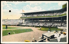 8/19/21 Cancelled Progressive News Co. “51027, 65- Swayne Field, Toledo, Ohio” Pre-Linen Postcard