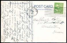 7/20/39 Cancelled Stofflet News Co. “61248, New Stadium, University of Michigan, Seating Capacity 87,000, Ann Arbor, Michigan” Smooth Linen Postcard
