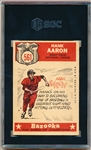 1959 Topps Baseball- #561 Hank Aaron All Star- SGC 4.5 (Vg-Ex+)