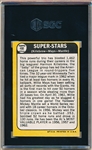 1968 Topps Baseball- #490 Super Stars- Killebrew/ Mays/ Mantle- SGC 2.5 (Good+)