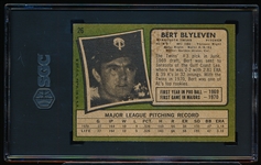 1971 Topps Baseball- #26 Bert Blyleven, Twins- SGC 5.5(Ex+)