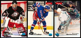 1996-97 Skybox Impact Hockey- Near Complete Set of 170 of 175