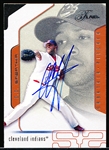 Autographed 2002 Flair Bsbl. #53 C. C. Sabathia, Indians