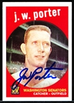 Autographed 2004? Canadian Baseball News Card- J. W. Porter, Senators