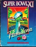 January 9, 1977 Super Bowl XI NFL Program- Raiders vs. Vikings