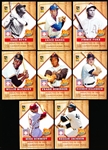 2001 Post Cereal 500 HR Club Baseball Complete Set of 8