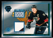 2003-04 Pacific Luxury Suite Hockey- #7 Marc Denis Patch/Stick Combo, Blue Jackets- #29/175