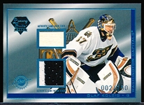 2003-04 Pacific Luxury Suite Hockey- #23 Olaf Kolzig JSY/Stick Combo, Capitals- #002/150