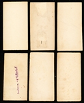 Late 1800’s W. Duke, Sons, & Co. “Duke’s Cameo Cigarettes Are the Best” Stage Actress (N145-5) Cards- 6 Diff.