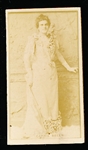Late 1880’s Vanity Fair “Stage Actress” (N245) Card- Carrie Breen- Tough!