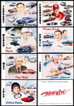 1992 MotorArt, Inc. Stock Car Racing Calendar Card Complete Set of 12