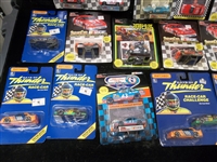 Small Matchbox Sized Race Car Clean-Up Group- 27 Total Cars Sealed in Original Retail Packaging!