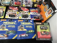 Small Matchbox Sized Race Car Clean-Up Group- 27 Total Cars Sealed in Original Retail Packaging!