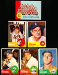 1963 Topps Bb- 6 Diff