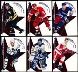 1995-96 Parkhurst International Hockey- International All Stars- Set of 6