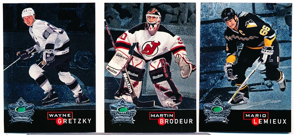 1995-96 Parkhurst International Hockey- Crown Collection Series 1 Silver Set of 16