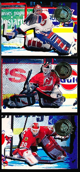 1995-96 Parkhurst International Hockey- Goal Patrol Set of 12