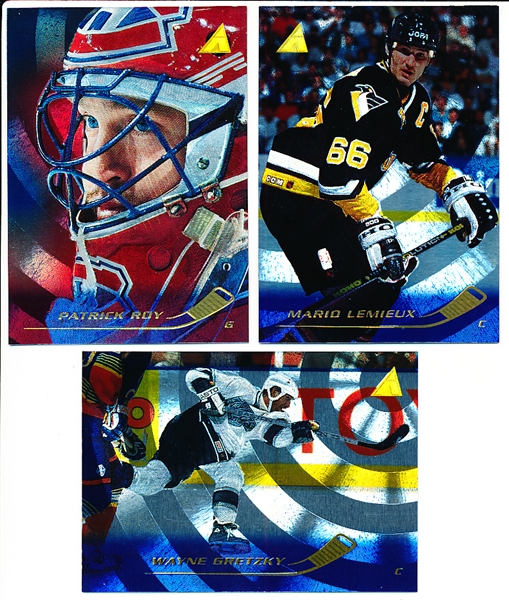 1995-96 Pinnacle Hockey- “Rink Collection” Near Set of 224 of 225