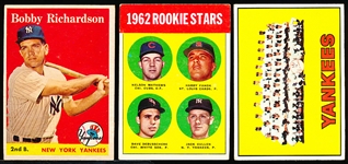 Three Baseball Cards