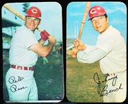 1970 Topps Bb Supers- 2 Diff Reds