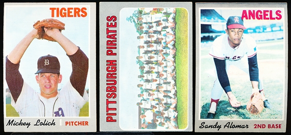 1970 Topps Baseball- 75 Asst