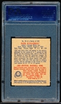 1949 Bowman Baseball- #28 Don Kolloway, White Sox- PSA Vg-Ex+ (4.5)- Cream Back