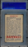 1951 Bowman Baseball- #232 Nelson Fox, White Sox- PSA Ex-Mt 6