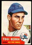 1953 Topps Baseball- #104 Yogi Berra, Yankees