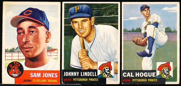 1953 Topps Bb- 3 Diff