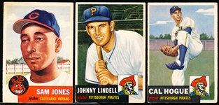 1953 Topps Bb- 3 Diff
